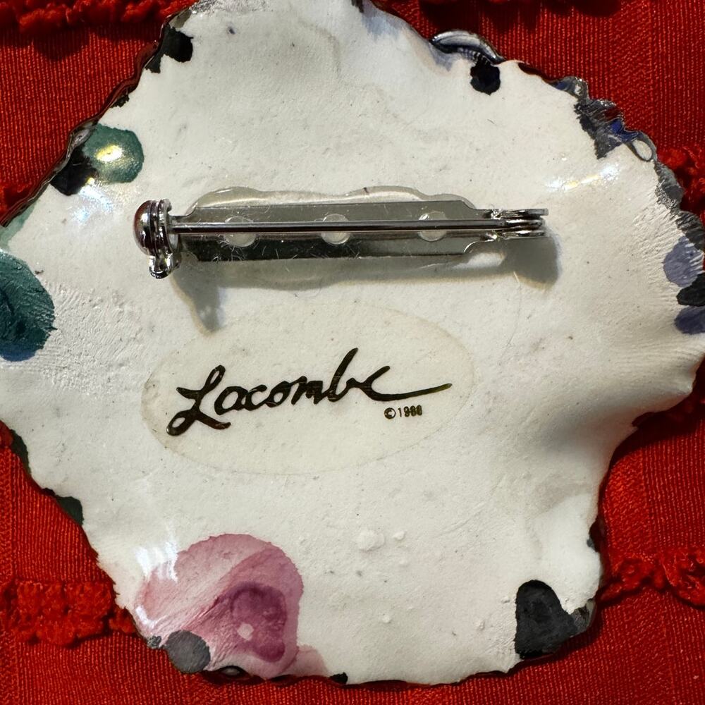 Vintage Amy Lacombe Wearable Art Abstract Avant Garde Brooch Pin Signed - Picture 2 of 7